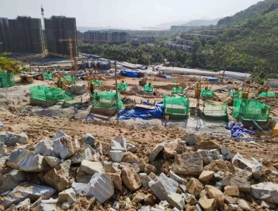 海南华润石梅湾25#地块C区北侧山体支护工程