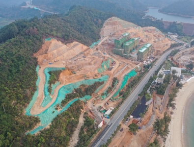 星河银海湾边坡支护工程
